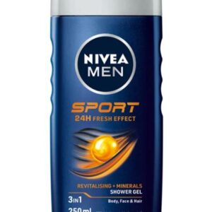 NIVEA FOR MEN SHOWER GEL SPORT 250ML - Image 3