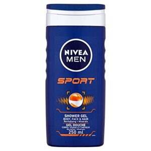 NIVEA FOR MEN SHOWER GEL SPORT 250ML - Image 11