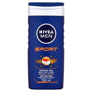 NIVEA FOR MEN SHOWER GEL SPORT 250ML - Image 7