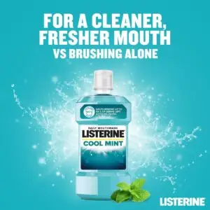 LISTERINE COOL MINT MOUTHWASH 500ML - Image 3