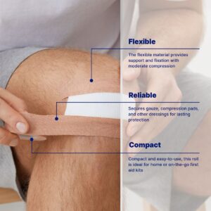 ELASTOPLAST 2.5CM X3M FLEXIBLE FABRIC - Image 3