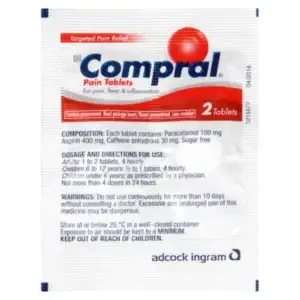 COMPRAL PAIN TAB SINGLE 2'S - Image 1