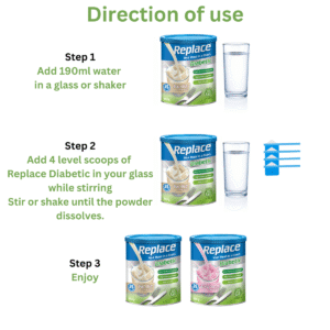 REPLACE DIABETIC VAN VANILLA 850G - Image 4