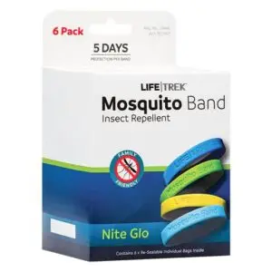 LIFETREK MOSQ BANDS NIGHT GLO 6PK 30 - Image 1