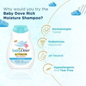 DOVE BABY SHAMPOO RICH MOIST 200ML - Image 2