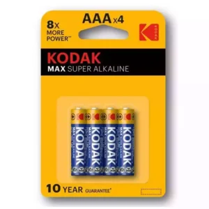 KODAK BATTNMAX/ALK AAA 4PCK - Image 4