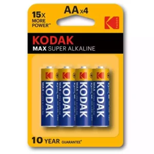 KODAK BATT MAX/ALK AA 4PK - Image 5